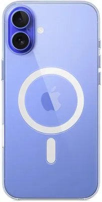 Чехол (клип-кейс) Apple Clear Case, для Apple iPhone 16 Plus, прозрачный [ma7d4zm/a]