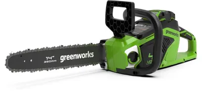 Цепная пила GREENWORKS GD40CS15,  аккумуляторная,  40В,  2Ач,  с одним аккумулятором [2005707ua]