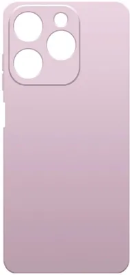 Чехол (клип-кейс) BORASCO Microfiber Case, для Tecno Spark 20/20C/Go 2024/Pop 8, лавандовый [72752]