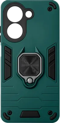 Чехол (клип-кейс) BORASCO Anti-Shock case, для Xiaomi Redmi A5/Poco C71, противоударный, зеленый опал [75123]