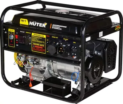Бензиновый генератор Huter DY8000LXA, 220 В, 7кВт, с автозапуском [64/1/30]