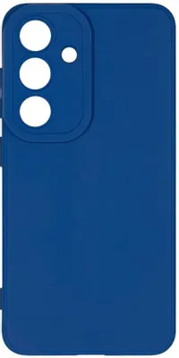 Чехол (клип-кейс) ZIBELINO TPU Matte, для Samsung Galaxy S25, синий [ztmf-sam-s25-pu-blu]