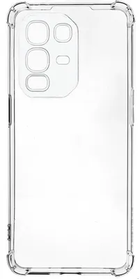 Чехол (клип-кейс) PERO CC02-IN50PPL5G-TR, для Infinix Note 50 Pro+ 5G, противоударный, прозрачный