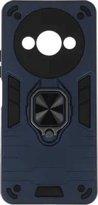 Чехол (клип-кейс) BORASCO Anti-Shok Case, для Xiaomi Redmi A3/A3X/Poco C61, противоударный, синий [74544]
