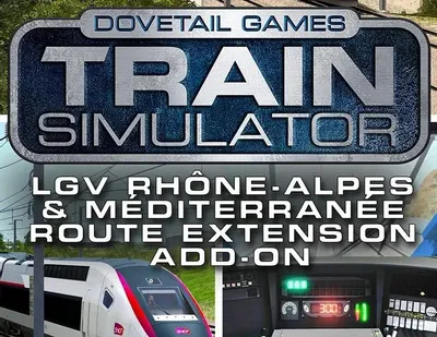 Дополнение к игре DOVETAIL Train Simulator: LGV Rhone-Alpes & Mediterranee Ro, для  ПК,  регион: Россия,  RUS (интерфейс)