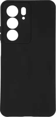 Чехол (клип-кейс) BORASCO Silicone Case, для Realme C75/C75X, черный [75159]