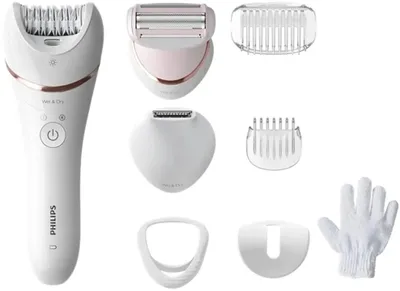 Эпилятор Philips BRE720/01 белый