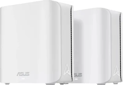 Бесшовный Mesh роутер ASUS ZenWiFi BD4,  Wi-Fi 7,  BE3600,  2.4/5ГГц, 2 WAN/LAN, белый, 2 шт. в комплекте [bd4(w-2-pk)]