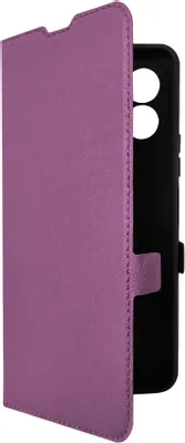 Чехол (флип-кейс) BORASCO Book Case, для Tecno Pova 7 5G, фиолетовый [75458]