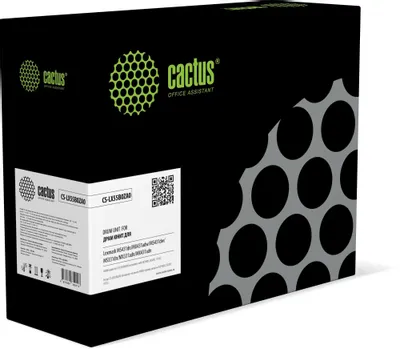 Блок фотобарабана Cactus CS-LX55B0ZA0 55B0ZA0 черный ч/б:40000стр. для MS431dn/MX431adw/MS431dw/MS331dn/MX331adn/MX431adn