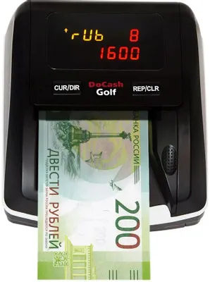 Детектор банкнот DOCASH Golf 12953/29135 автоматический АКБ