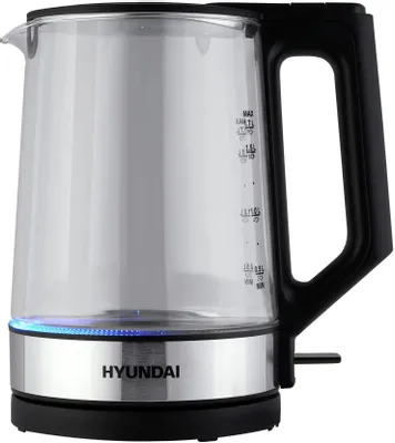 Чайник электрический Hyundai HYK-G8808, 1.7л, стекло