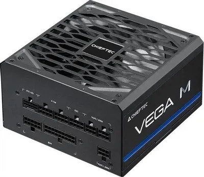 Блок питания CHIEFTEC Vega M PPG-1000-C Gen.5,  1000Вт,  80 PLUS GOLD,  135мм, черный, retail