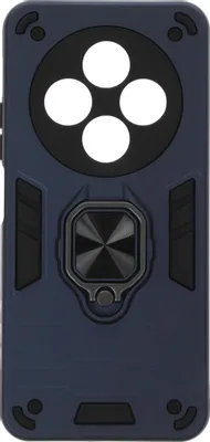 Чехол (клип-кейс) BORASCO Anti-Shok Case, для Xiaomi Redmi 14C/A4/Poco C75, противоударный, темно-синий [52463]