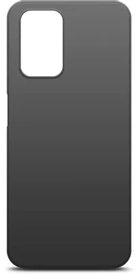 Чехол (клип-кейс) BORASCO Silicone Case, для Xiaomi Redmi 10, черный (матовый) [40471]