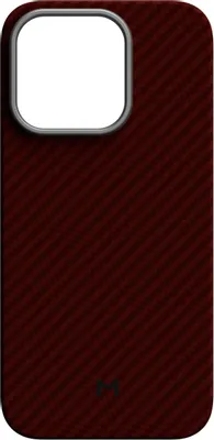 Чехол (клип-кейс) MAGSSORY cfb015, для Apple iPhone 15 Pro, красный
