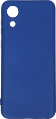 Чехол (клип-кейс) DF sOriginal-33, для Samsung Galaxy A03 Core, противоударный, синий