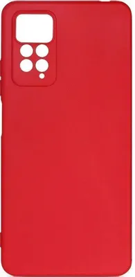 Чехол (клип-кейс) DF xiCase-62, для Xiaomi Redmi Note 11 Pro/11 Pro 5G, красный [xicase-62 (red)]