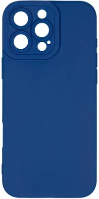 Чехол (клип-кейс) ZIBELINO TPU Matte, для Apple iPhone 16 Pro Max, синий [ztmf-apl-16-pro-max-pu-blu]