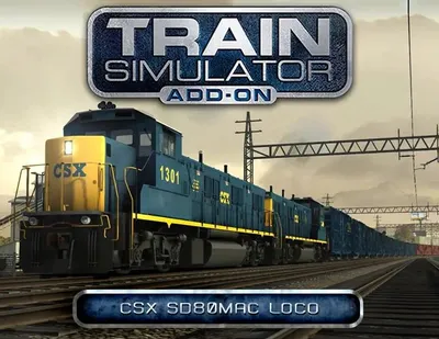 Дополнение к игре DOVETAIL Train Simulator: CSX SD80MAC Loco Add-On, для  ПК,  регион: Россия,  английская версия