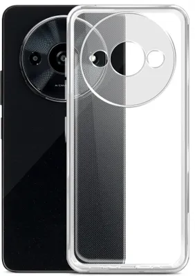 Чехол (клип-кейс) BORASCO 73122, для Xiaomi Redmi A3/A3X/Poco C61, прозрачный