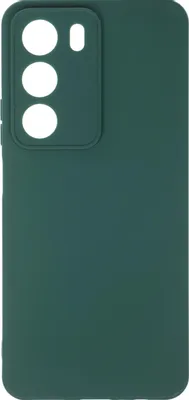 Чехол (клип-кейс) BORASCO Silicone Case, для Realme C71, зеленый опал [75450]