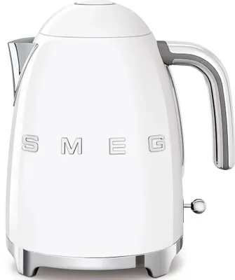 Чайник электрический SMEG KLF03WHEU, 1.7л, нержавеющая сталь