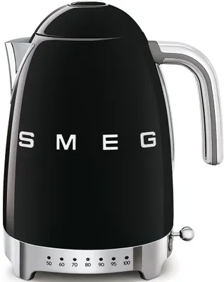 Чайник электрический SMEG KLF04BLEU, 1.7л, металл/пластик
