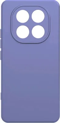 Чехол (клип-кейс) BORASCO Silicone Case, для Xiaomi Redmi Note 15 4G, лавандовый [76160]