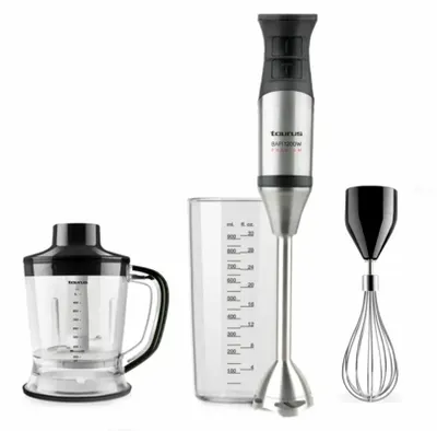 Блендер TAURUS Bapi 1200 Premiumt Plus Inox,  погружной,  черный