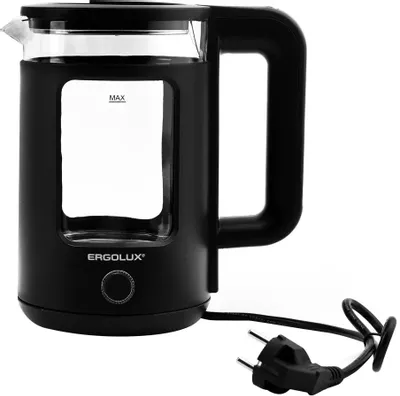 Чайник электрический ERGOLUX ELX-KG08-C02, 1.8л, пластик
