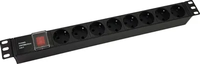 Блок распределения питания NTSS NTSS-PDU-DA1016,  горизонт.размещ.,  SchukoХ8,  Тип вход. тока 10A