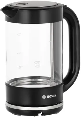 Чайник электрический Bosch TWK70B03, 1.7л, стекло/пластик