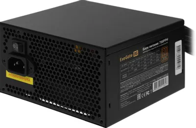 Блок питания EXEGATE 700PPH,  700Вт,  80 PLUS BRONZE,  120мм, черный [ex282154rus-oem]