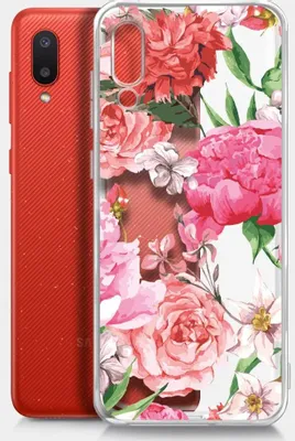 Чехол (клип-кейс) BORASCO ArtWorks, для Samsung Galaxy A02, прозрачный/рисунок [51363]