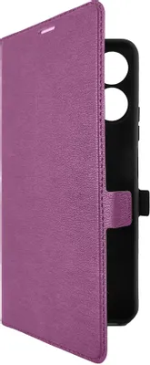Чехол (флип-кейс) BORASCO Book Case, для Realme Note 70, фиолетовый [76051]