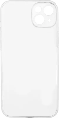 Чехол (клип-кейс) BORASCO для Apple iPhone 14 Plus, прозрачный [70799]