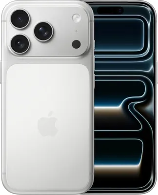 6.3" Смартфон Apple iPhone 17 Pro 256Gb,  A3523,  NFC,  OLED,  120Гц,  серебристый
