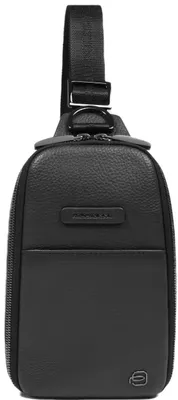 Сумка Piquadro Modus, кожа натуральная, черный [ac7039mos/n]