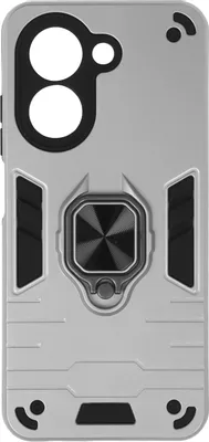 Чехол (клип-кейс) BORASCO Anti-Shock case, для Xiaomi Redmi A5/Poco C71, противоударный, серебристый [75124]