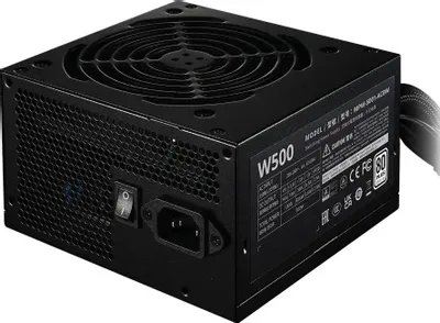 Блок питания Cooler Master Elite Nex W500,  500Вт,  80 PLUS WHITE,  120мм, черный, retail [mpw-5001-acbw-beu]