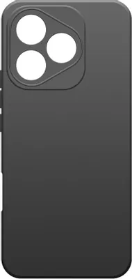 Чехол (клип-кейс) BORASCO Silicone Case, для Honor 400 Lite, черный [75301]