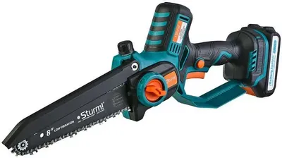 Цепная пила STURM! CSC18BL,  аккумуляторная,  18В,  2Ач,  с одним аккумулятором