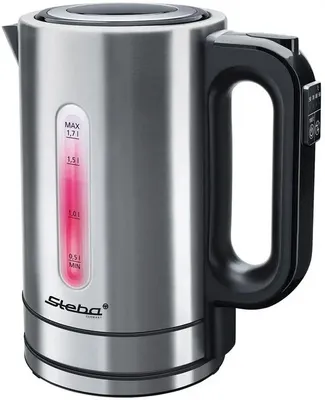 Чайник электрический STEBA WK 21 Inox, 1.7л, металл