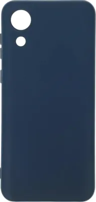 Чехол (клип-кейс) BORASCO Microfiber Case, для Samsung Galaxy A03 Core, синий [40946]