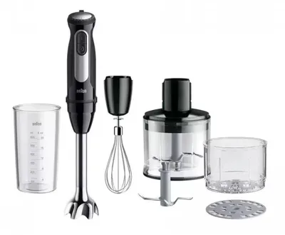 Блендер Braun MQ55254MBK,  погружной,  черный