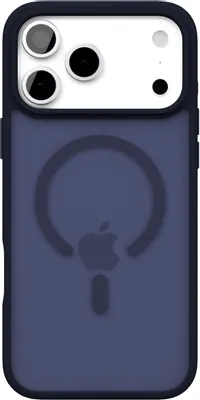 Чехол (клип-кейс) VLP Bloom Case, для Apple iPhone 17 Pro Max, темно-синий