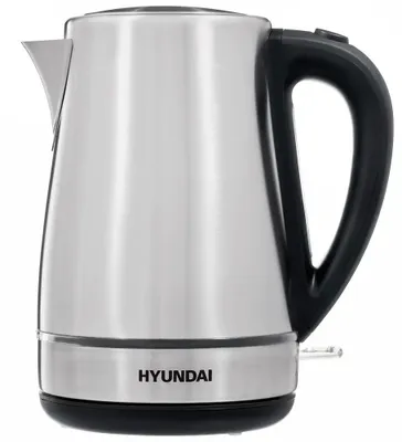 Чайник электрический Hyundai HYK-S3020, 1.7л, металл/пластик