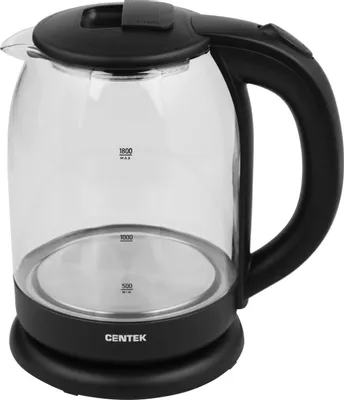 Чайник электрический CENTEK CT-0010, 1.8л, стекло