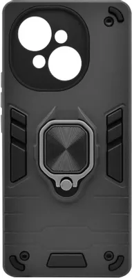 Чехол (клип-кейс) BORASCO Anti-Shock case, для Tecno Spark Go 2025/Go1/Pop9, противоударный, черный [52507]